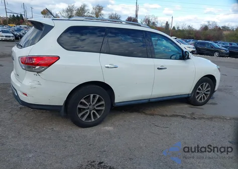 2016 Nissan Pathfinder S from USA, damaged, VIN 5N1AR2MM5GC615313